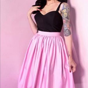 *SOLD* Pink VIXEN BY MICHELINE PITT skirt